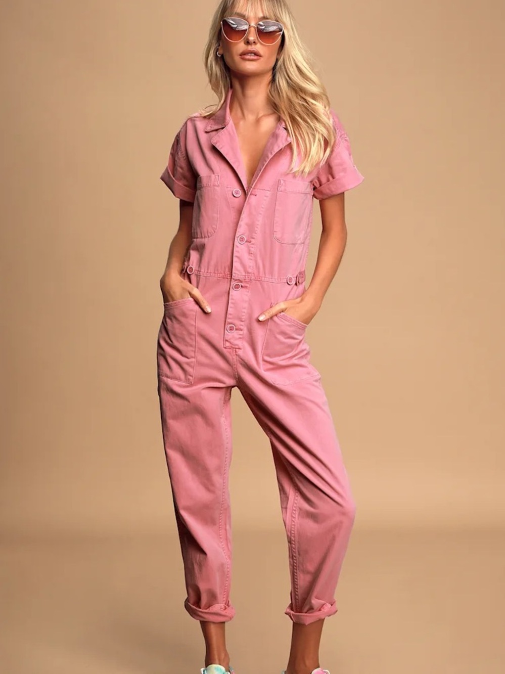 Pistola Grover pink jumpsuit xs